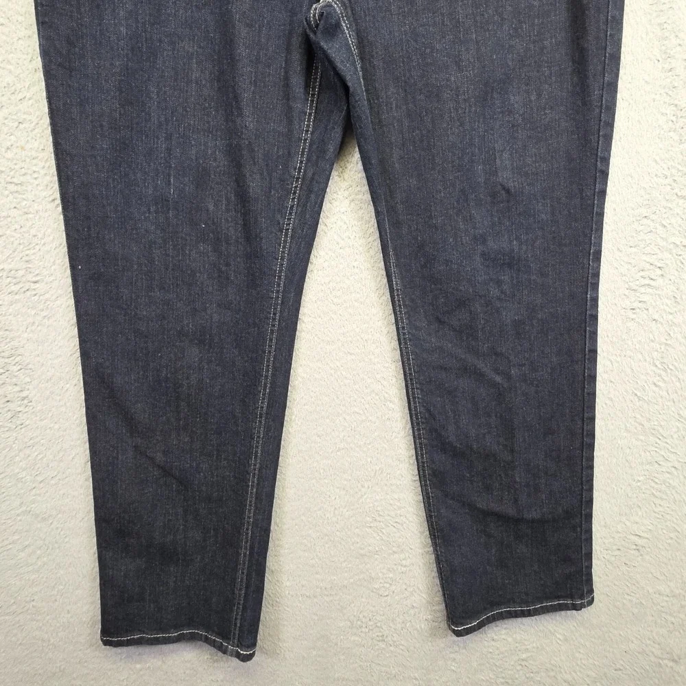 Levis 541 Jeans Mens 40x32 Black Athletic Tapered Leg Denim Dark Wash Classic‎